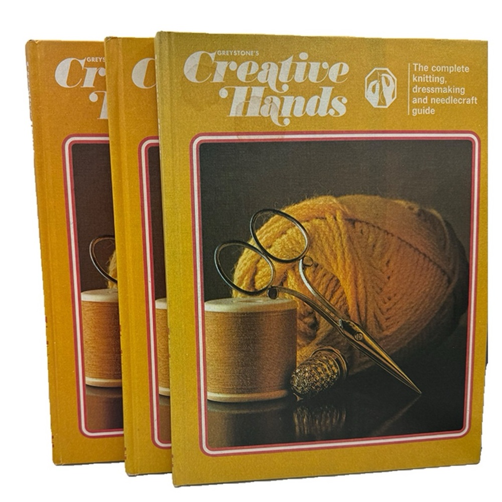 Creative Hands Vol. 1,2&3 (3 Books) Vintage 1975
